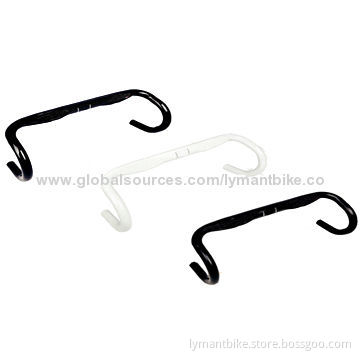Bicycle Handlebar, Made of AL6061 + DB + Carbon, Center of 31.8mm, Width of 420/440mm